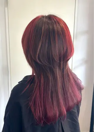 ロング カラー 透明感カラー 🐺黛杏香🐺のヘアスタイル