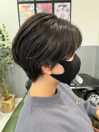 ショート Hair&Beauty  theB所属・山田 香織のヘアスタイル