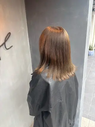 ロング 長尾ゆりの/ボブ/ ベージュ/ハイトーンのヘアスタイル