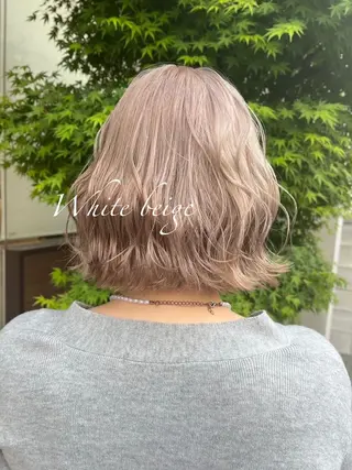 カラー ミディアム 工藤 詩月のヘアスタイル