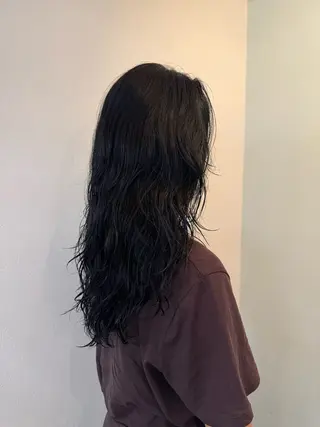 ロング 🧤ル ウ🧤のヘアスタイル