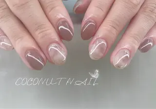 ネイル 神田 ココナッツのネイルデザイン
