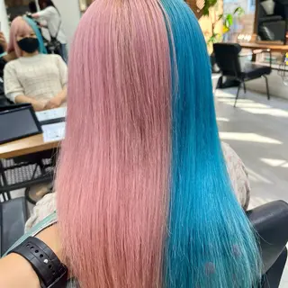 セミロング kva【キバ】所属・SHIGE 【kva】▽□□▽のヘアスタイル