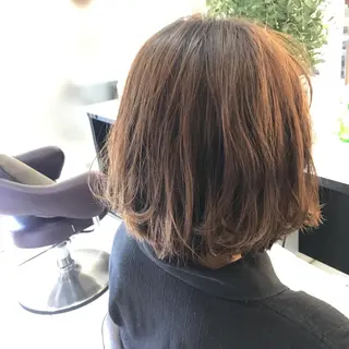 ショート ハイライト✖️ 暗髪🤎Nahoのヘアスタイル