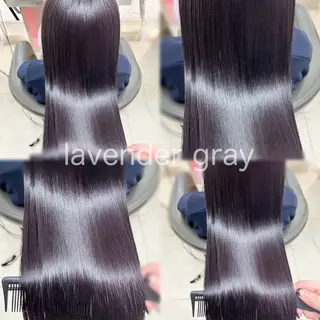 カラー 似合わせボブ× 艶カラー🩶石橋怜大のヘアスタイル