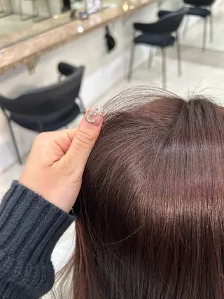 ロング VIEW Tokyo所属・🎀ミディアムボブ/ 縮毛矯正/ひかりのヘアスタイル