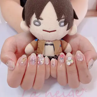 ネイル La neige* yuki 🥯🍑のネイルデザイン