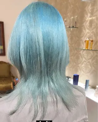 ミディアム カラー カラースペシャリスト ・齊藤 羽瑠輝のヘアスタイル