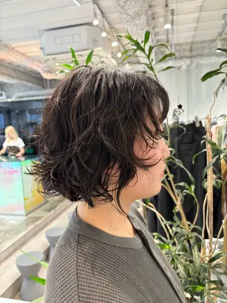 パーマ ANY/須田 麻人/ハードパーマのヘアスタイル