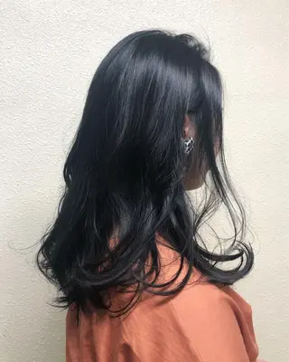 ロング カラー spooopy所属・🕊大垣 めぐみ🕊のヘアスタイル