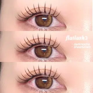 マツエク・マツパ Crescent Eye kurenaのマツエク・マツパデザイン