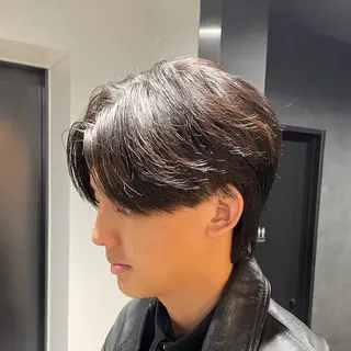 ショート カラー パーマ メンズ 🖤Ayumi🖤 メンズ特化❤️‍🔥のヘアスタイル