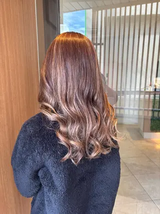 ロング カラー オダセイナ /石橋阪大前のヘアスタイル