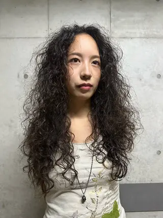 ロング Takanishi Sanaのヘアスタイル