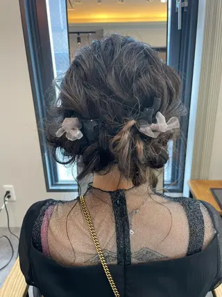 ヘアアレンジ ボブ/髪質改善/ soiナカジママドリのヘアスタイル