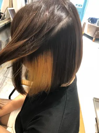 ショート カラー 【デザイナー】田中 美生のヘアスタイル