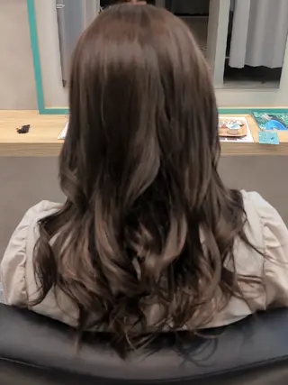 ロング カラー 田端みおと🐱 SoZoBridgeのヘアスタイル