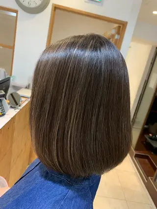 ミディアム 庄司 沙羅のヘアスタイル