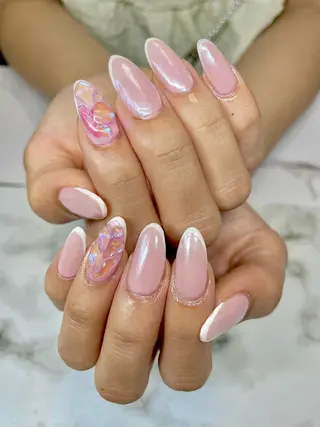 ネイル クレアトゥール華所属・クレアトゥール華 西村のネイルデザイン