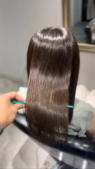 セミロング Glare所属・髪質改善✨ /冨永隆誠のヘアスタイル