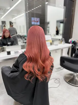 ロング カラー ヘアアレンジ 🎀Girly艶髪カ ラー🎀Harukaのヘアスタイル