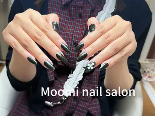 ロング moomi nail スカルプ専門のネイルデザイン