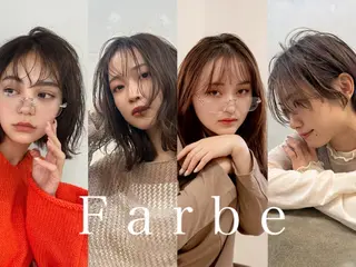 セミロング Farbe🤍 新築new Openのヘアスタイル