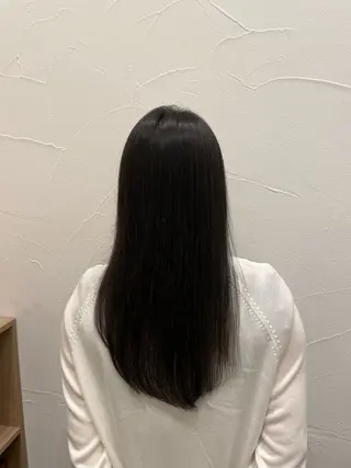 ロング パーマ ✩𝐴𝑠ℎ 中目黒 浦野 遥‎✩*｡のヘアスタイル