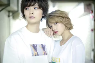 ミディアム カラー パーマ 💘透明感カラー💘 沖本 将宏のヘアスタイル