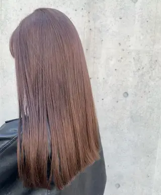 ロング カラー まろやか透明感カラー ♡MANAのヘアスタイル