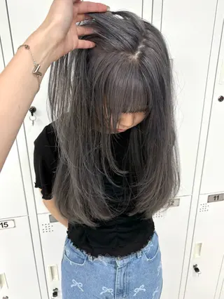 ロング カラー レイヤー/透明感 カラー💘akariのヘアスタイル
