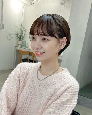 ショート ❤️ショートカット ・顔周りカット❤️のヘアスタイル