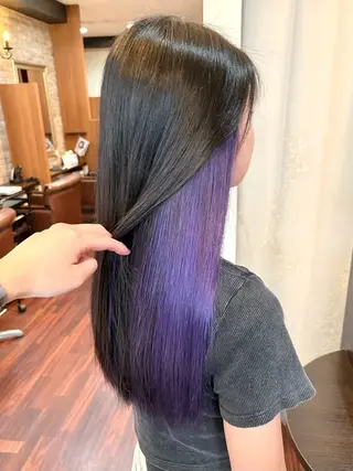 ロング カラー 𝐤𝐲𝐨𝐤𝐚 🌿‬のヘアスタイル