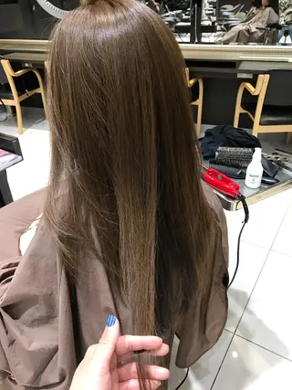 ロング カラー 髪質改善ayame 横山諒のヘアスタイル