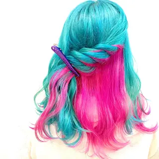 ミディアム GATE.所属・GATE. staffのヘアスタイル