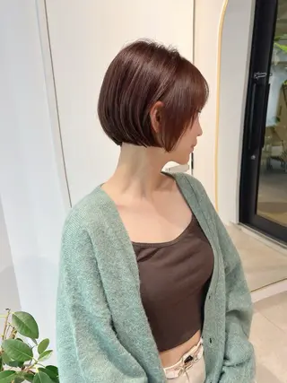 ショート カラー LA KING GINZA TOKYO所属・🧡ショートの達人 🧡SHOのヘアスタイル