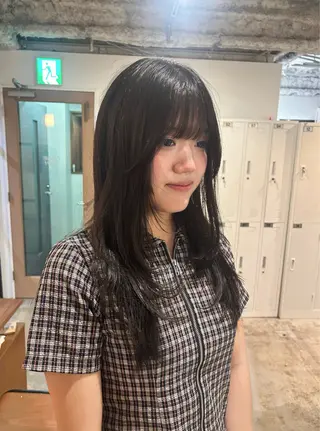 ロング カラー ヘアアレンジ 🎀suzuna 透明感colorのヘアスタイル