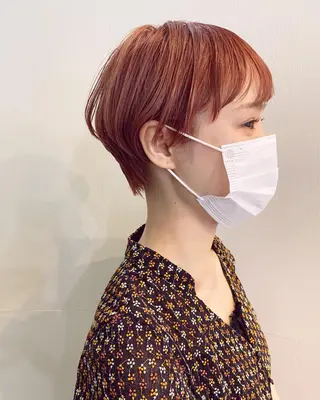 ショート カラー LOVESTOIKE 堂本のヘアスタイル