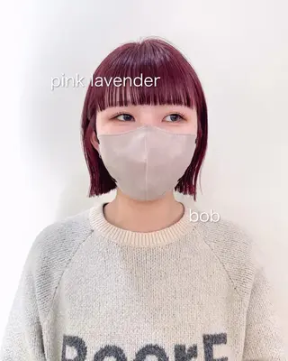 ショート カラー 松本優香/ボブ/ダ ブルカラー/髪質改善のヘアスタイル