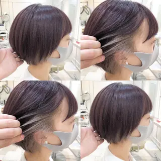 カラー 東梅田エリアカラー ヘアセットNo. 1のヘアスタイル