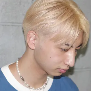 ショート カラー メンズ ショート/ボブ/ 吉祥寺/ryoのヘアスタイル