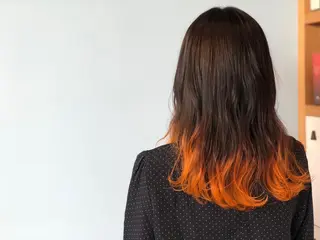 ロング カラー うる艶カラー 🫶🏼💭mikaのヘアスタイル