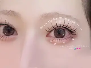 マツエク・マツパ YK Beauty Salonのマツエク・マツパデザイン