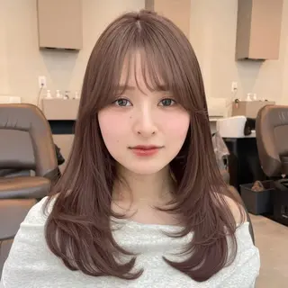 ミディアム カラー レイヤー/艶カラー /sora🌙✨️のヘアスタイル