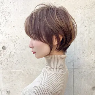 ショート 💎似合わせカラー 💎石濱俊介のヘアスタイル