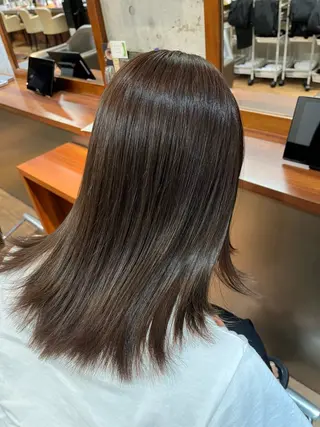 セミロング カラー fifth 桐山 蒼史のヘアスタイル