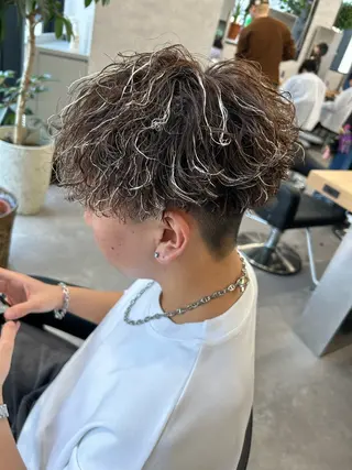 パーマ メンズ イケメン製造機 🔥上原沙羅🔥のヘアスタイル