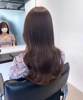 ロング カラー salowin JIYUGAOKA所属・マンツーマン半個室 tamuraのヘアスタイル