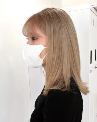 ミディアム カラー 夏山 秀憲のヘアスタイル