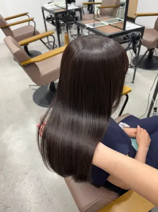 ミディアム omocha umiのヘアスタイル